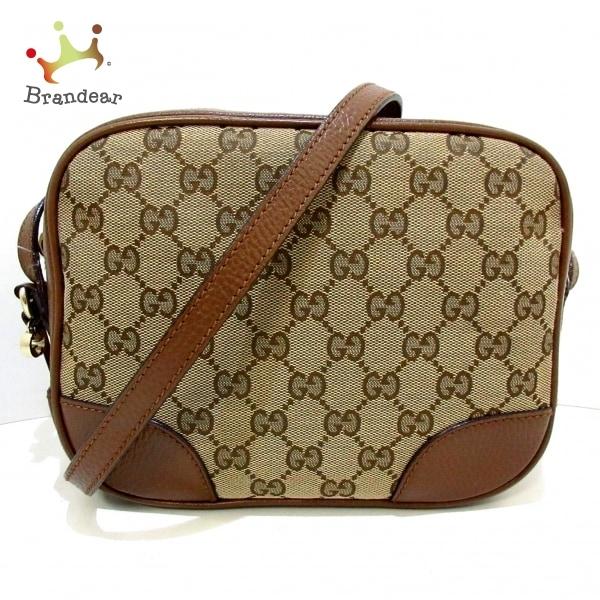 保証書付 グッチ Gucci ショルダーバッグ Gg柄 アウトレット ベージュ ダークブラウン ブラウン 新着 激安 即納 Www Skylanceronline Com
