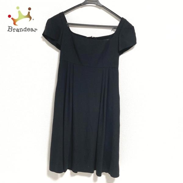 100 安心保証 フォクシーニューヨーク ワンピース サイズ38 M レディース 黒 その他 襟 ノースリーブ ひざ丈 新着 春バーゲン Etechnologies Shop