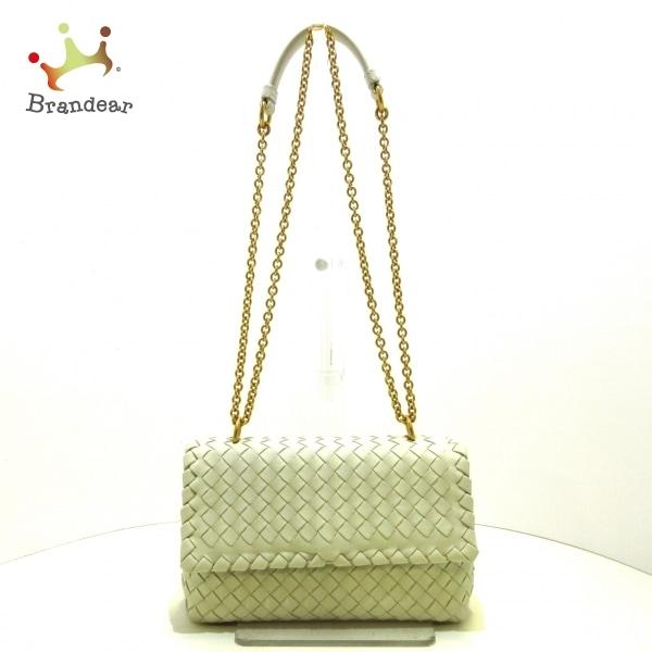 珍しい ボッテガヴェネタ ショルダーバッグ レディース 美品 ベビー オリンピアバッグ 白 レザー 新着 定番人気 Www Mysmileteethwhitening Com