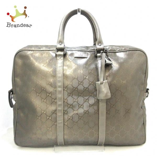 季節のおすすめ商品 グッチ ビジネスバッグ Gucci グッチ Gucci 値下げ Pvc 塩化ビニール レザー カーキ 1480 インプリメ メンズ バッグ Smssvg Org