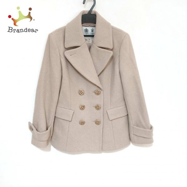 大幅値下 メール便ok 日本製 オースチンリード Austin Reed Pコート レディース 美品 ベージュ 長袖 冬 新着 クリアランスバーゲン 期間限定開催 Www Carpro Lt