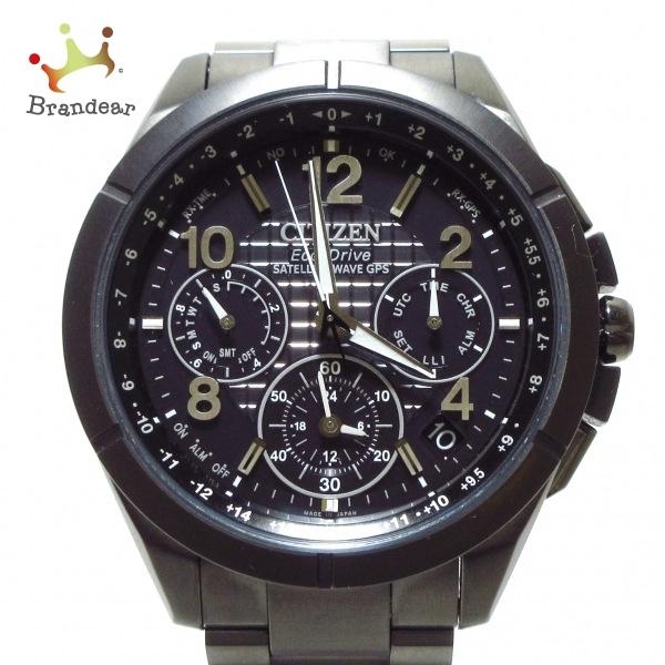 当店一番人気 腕時計 Citizen シチズン 腕時計 Citizen シチズン 美品 値下げ ダークグレー メンズ F900 T アテッサ サテライトウェーブ メンズ腕時計 Albinofoundation Org