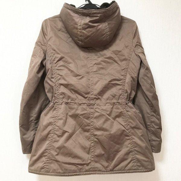 小売価格 ブラーミン ダウンジャケット【38】グレー系 光沢感 ロング丈 暖かい ダウンジャケット