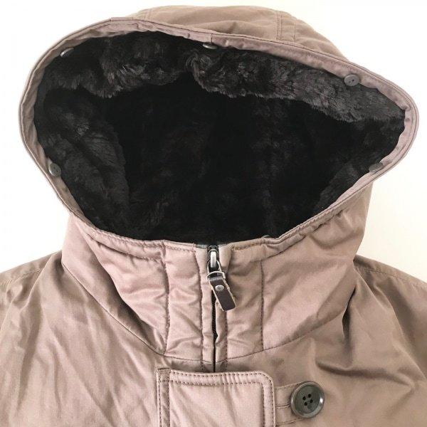 特売モデル ブラーミン ダウンジャケット【38】グレー系 光沢感 ロング丈 暖かい ダウンジャケット