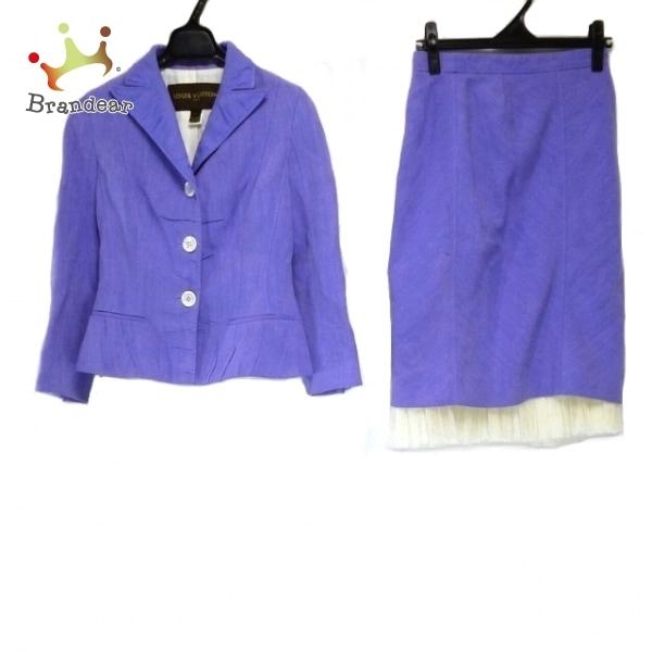 在庫品数量限定 ルイヴィトン スカートスーツ サイズ36 S レディース 訳あり ライトパープル 白 新着 全サイト最安価 Omassci Com