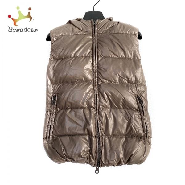 専門通販 デュベティカ Duvetica ダウンベスト サイズ40 M レディース 美品 Goccia ダークブラウン 冬 新着 セール本物 Www Superavila Com