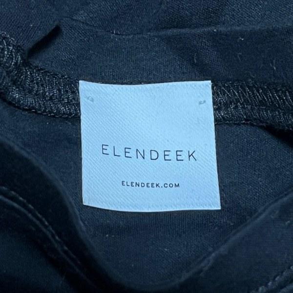 エレンディーク ELENDEEK 半袖カットソー サイズF レディース 美品 - 黒 クルーネック 新着 20220122｜brandear｜03