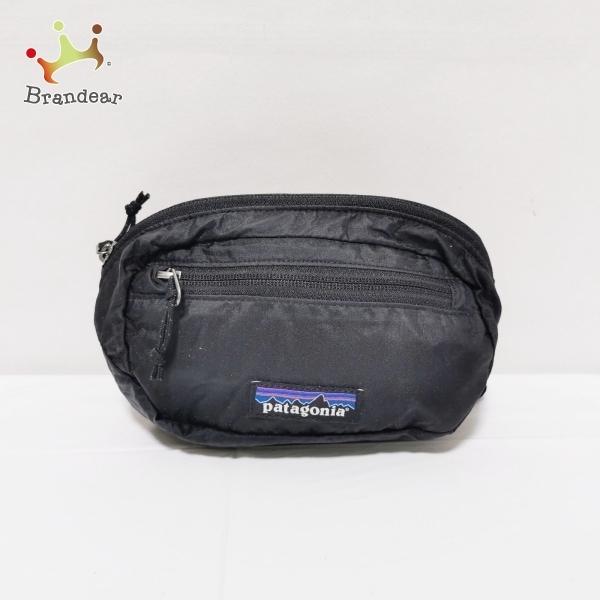 455円 美品 パタゴニア Patagonia ウエストポーチ 黒 ナイロン スペシャル特価 26