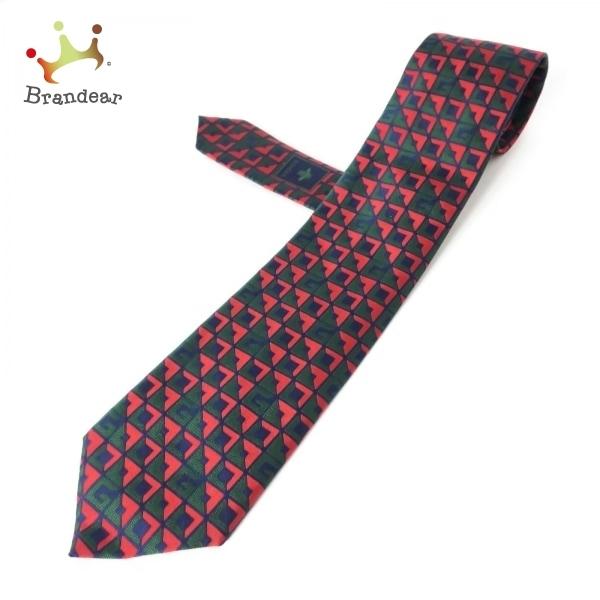 超歓迎 グッチ Gucci ネクタイ メンズ ダークグリーン レッド ダークネイビー 新着 2112 お1人様1点限り Www Sei Ba Gov Br