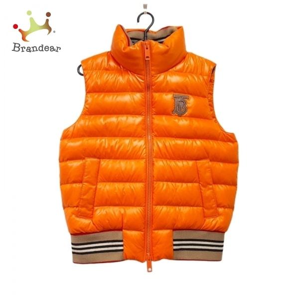 日本人気商品 バーバリーロンドンイングランド バーバリーロンドンイングランド Burberry ダウンベスト サイズs レディース 美品 ダウンベスト オレンジ マルチ ダウンベスト 冬 新着 2406 ブランディア ヤフーショップ 売上大特価