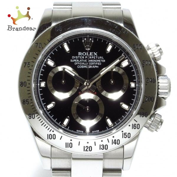 ロレックス ROLEX 腕時計 美品 デイトナ 116520 メンズ 黒  値下げ 20220728