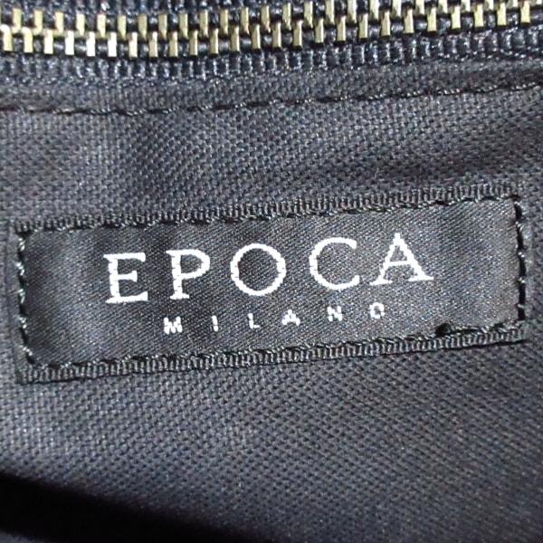 エポカ EPOCA ハンドバッグ - 黒×グレー 型押し レザー×スエード  値下げ 20240427｜brandear｜08