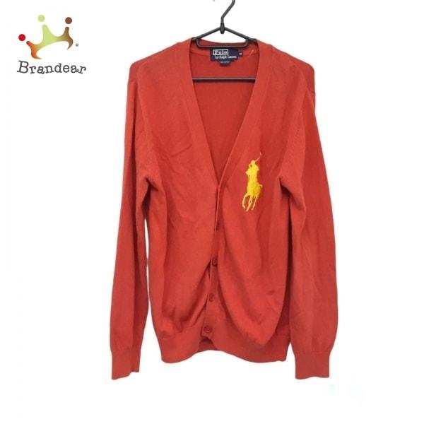 ポロラルフローレン カーディガン サイズm メンズ 美品 ビッグポニー オレンジ イエロー 刺繍 スペシャル特価 ブランディア ヤフーショップ 通販 Yahoo ショッピング