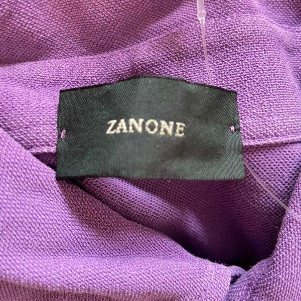 ザノーネ ZANONE 半袖ポロシャツ サイズ46 XL メンズ - パープル 新着 