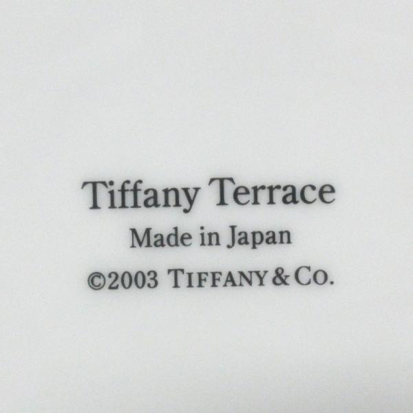ティファニー TIFFANY&Co. 食器 新品同様 テラス 白 プレート×2点 陶器