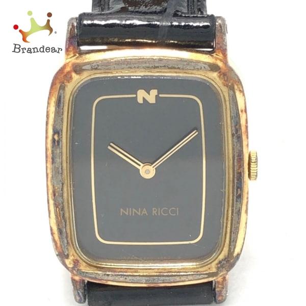 ニナリッチ NINARICCI 腕時計 - メンズ 黒 スペシャル特価 20230622 :36502262:ブランディア ヤフーショップ