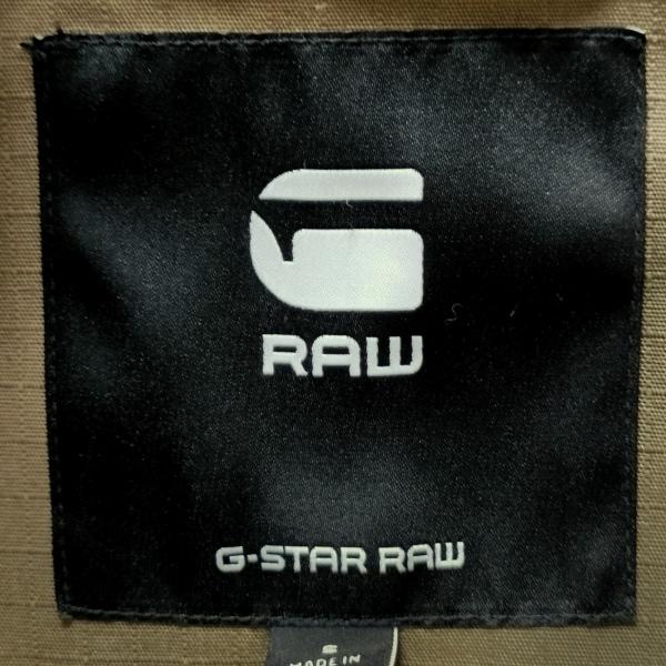 ジースターロゥ G-STAR RAW コート サイズS 美品 EVERYDAY TRENCH D22897-D342-B212 カーキ 新着 20240326｜brandear｜03