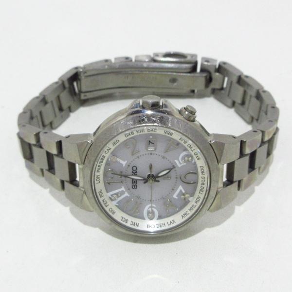セイコー SEIKO 腕時計 ルキア 1B25-0AC0/SSQV001 レディース 白   スペシャル特価 20240330｜brandear｜02