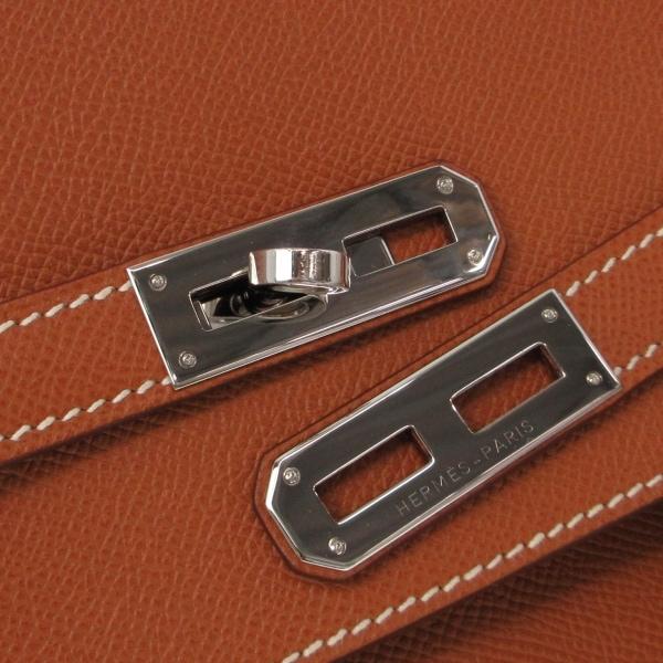 エルメス HERMES ビジネスバッグ ケリーデペッシュ38 ゴールド シルバー金具 ヴォーエプソン 新着 20240425｜brandear｜11