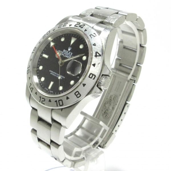 ロレックス ROLEX 腕時計 エクスプローラー2 16570T メンズ SS/12コマ 黒 新着 20240501｜brandear｜02