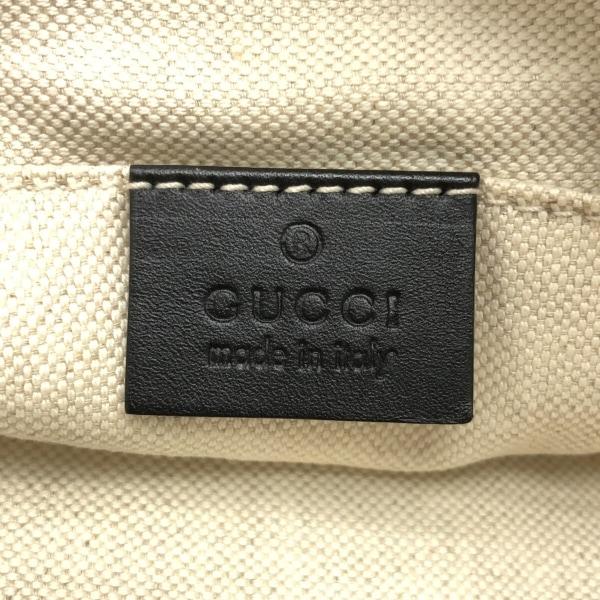 グッチ GUCCI クラッチバッグ - 353480 ダークグレー×黒×ライトグレー キャンバス×レザー       スペシャル特価 20240422｜brandear｜07