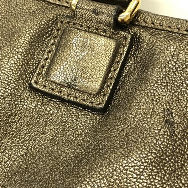 ロエベ LOEWE ハンドバッグ アマソナ36 ブロンズ レザー 値下げ 