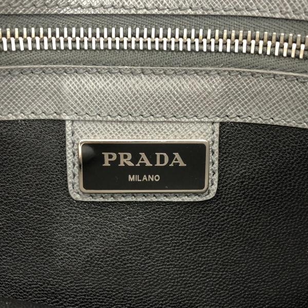 プラダ PRADA クラッチバッグ - VR0074 グレー レザー 新着 20240323｜brandear｜07