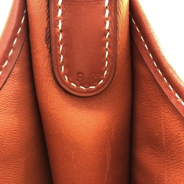 エルメス HERMES ショルダーバッグ エブリンGM 訳あり ナチュラル×ブリック ゴールド金具 新着 20240411｜brandear｜08