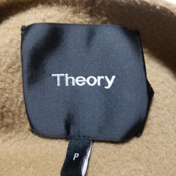 セオリー theory コート サイズP M レディース 美品 - ブラウン 長袖/秋/冬  値下げ 20240403｜brandear｜03