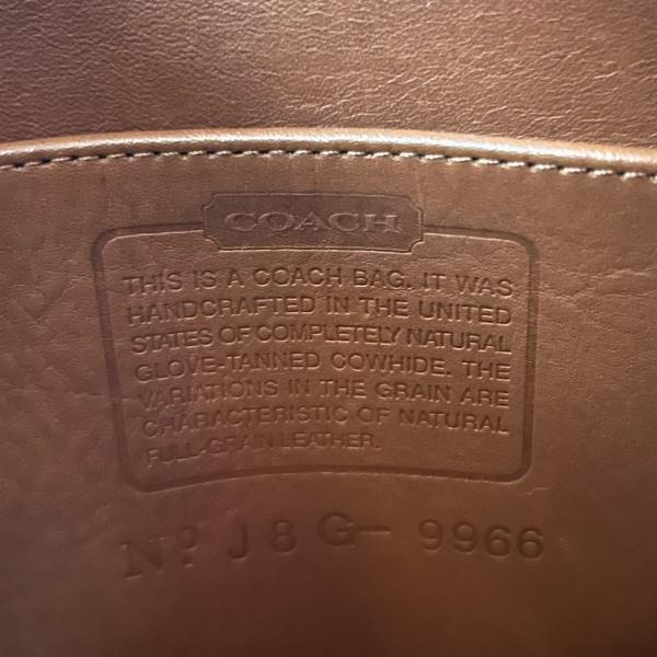 コーチ COACH ショルダーバッグ クラシックレガシージップ 9966 ブラウン レザー 新着 20240509｜brandear｜08