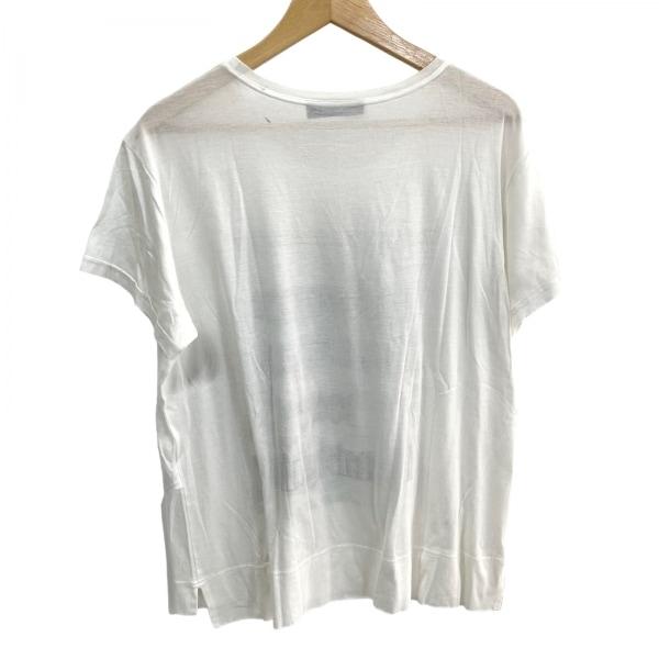 バルマン BALMAIN 半袖Tシャツ サイズ13+ S レディース 美品 - 白×ライトグリーン  値下げ 20240509｜brandear｜02