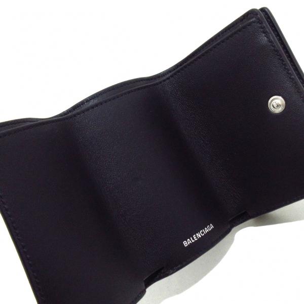 バレンシアガ BALENCIAGA 3つ折り財布 美品 エブリデイミニウォレット