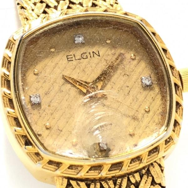 エルジン ELGIN 腕時計 - FK287 訳あり レディース ゴールド  値下げ 20240501｜brandear｜06