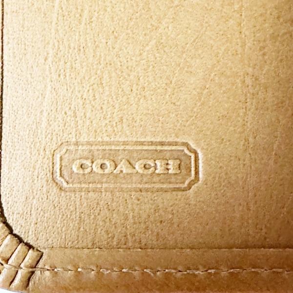 コーチ COACH 2つ折り財布 - ブラウン レザー 新着 20240119 - 財布