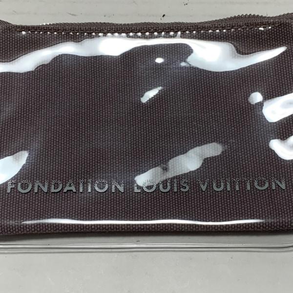 ルイヴィトン ポーチ 美品 - グレー FONDATION LOUIS VUITTON/ルイヴィトン美術館限定  値下げ 20240416｜brandear｜05