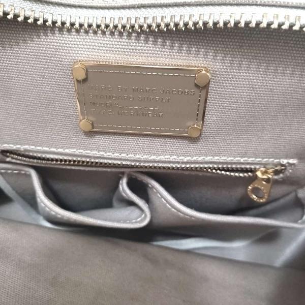 マークバイマークジェイコブス MARC BY MARC JACOBS ハンドバッグ - 訳あり ベージュ キャンバス  値下げ 20240421｜brandear｜08