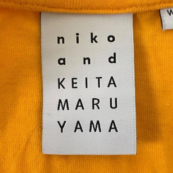 ケイタマルヤマ KEITA MARUYAMA 長袖Tシャツ サイズF レディース - オレンジ   スペシャル特価 20240426｜brandear｜03
