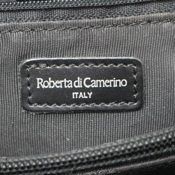 ロベルタ ディ カメリーノ Roberta di camerino トートバッグ - 黒 ナイロン×レザー   スペシャル特価 20240419｜brandear｜08