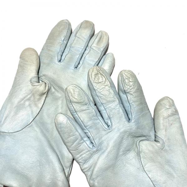 セルモネータグローブス Sermoneta gloves 手袋 レディース - ライトブルー レザー 新着 20240201｜brandear｜05