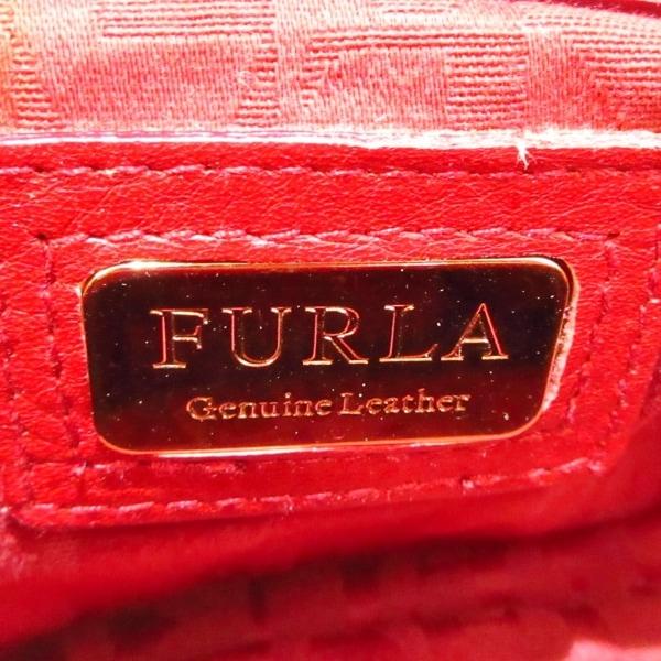 フルラ FURLA トートバッグ - レッド レザー   スペシャル特価 20240428｜brandear｜08