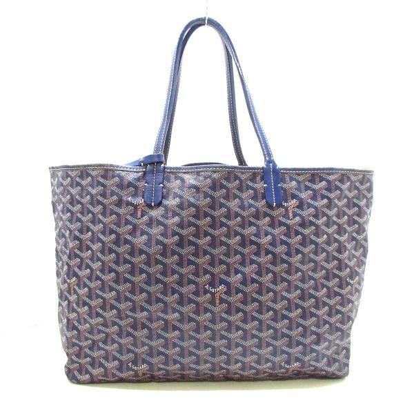 ゴヤール GOYARD トートバッグ レディース サンルイPM 訳あり ネイビー コーティングキャンバス   スペシャル特価 20240419｜brandear｜03