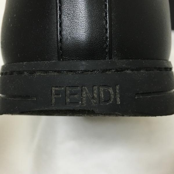 フェンディ FENDI スニーカー 5 メンズ - 黒 レザー×化学繊維   スペシャル特価 20240331｜brandear｜05