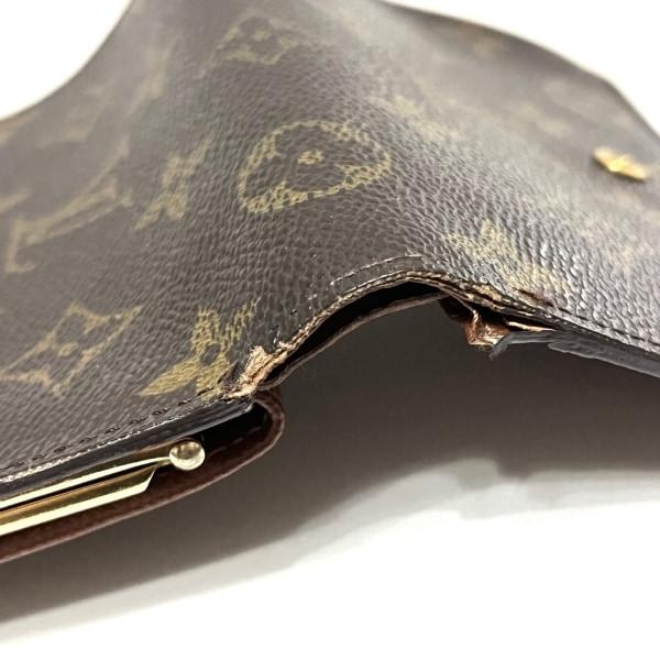 ルイヴィトン LOUIS VUITTON 2つ折り財布 モノグラム ポルトモネビエヴィエノワ M61663 訳あり -   スペシャル特価 20240429｜brandear｜06