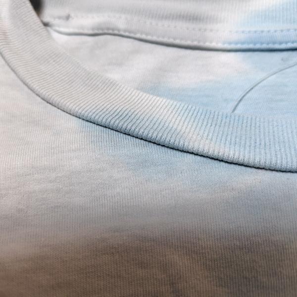 ディーゼル DIESEL 半袖Tシャツ サイズXXL XL メンズ - ライトブルー×黒 クルーネック 新着 20240322｜brandear｜07