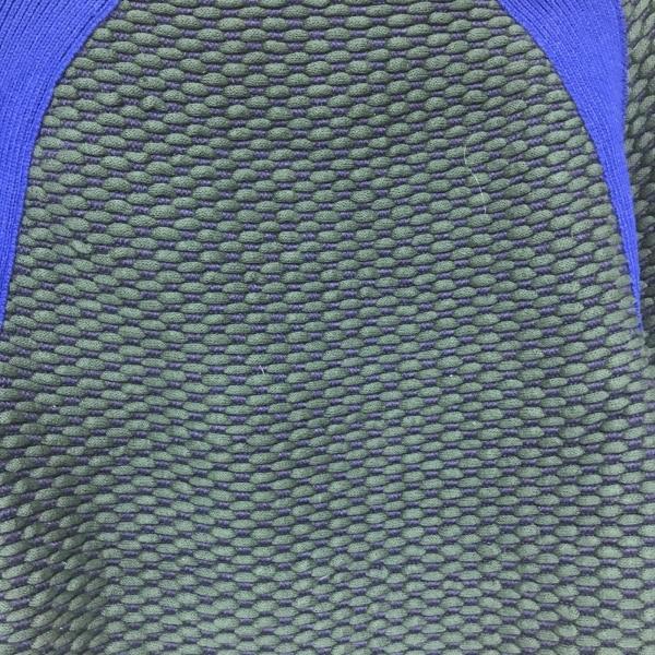 サカイラック 長袖セーター サイズ2 M レディース - ダークネイビー×ダークグリーン×ブルー 新着 20240302｜brandear｜06