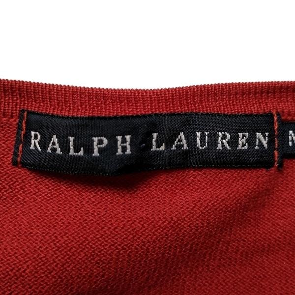 ラルフローレン RalphLauren カーディガン サイズM レディース - レッド 七分袖 新着 20240322｜brandear｜03