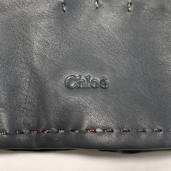 クロエ Chloe 手袋 レディース - ダークグレー レザー 新着 20240302｜brandear｜04