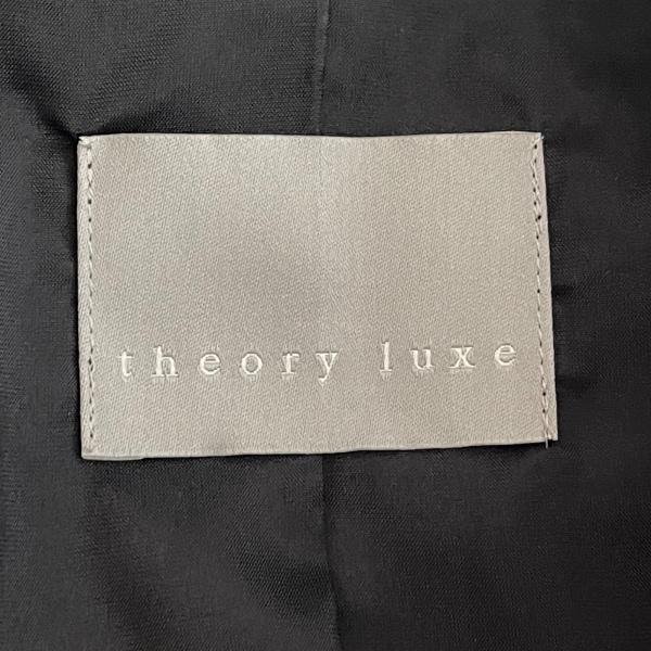 セオリーリュクス theory luxe スカートスーツ レディース 美品 - ライトグレー×黒×ゴールド  値下げ 20240519｜brandear｜03
