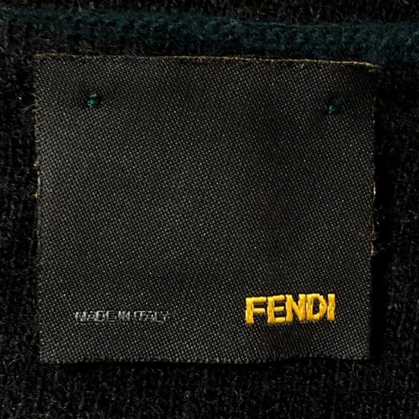 フェンディ FENDI マフラー 　 - グレー×ブルーグリーン×マルチ ストライプ 新着 20240502｜brandear｜03