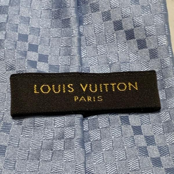 ルイヴィトン LOUIS VUITTON ネクタイ メンズ クラヴァットプティダミエ M73805 アルジャン 新着 20240328｜brandear｜03